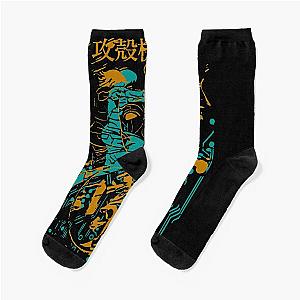 Ghost in the Shell Retro Vintage Socks