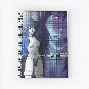 ghost in the shell Spiral Notebook