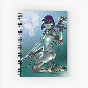 ghost in the shell Spiral Notebook