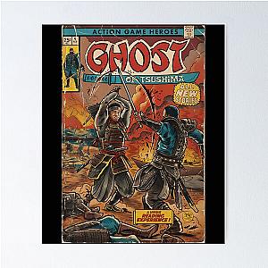 Ghost Of Tsushima Fan Art Comic Cover Poster