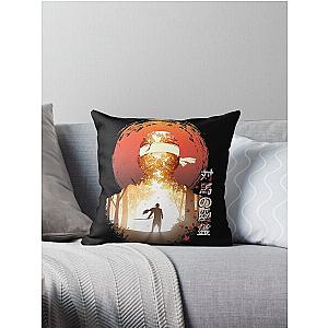 Tsushima Warrior Throw Pillow