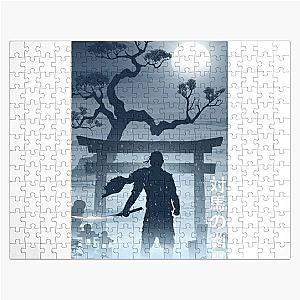 The Moon Of Tsushima Poster Jigsaw Puzzle