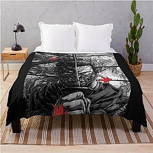 Ghost of Tsushima Classic T-Shirt.png Throw Blanket
