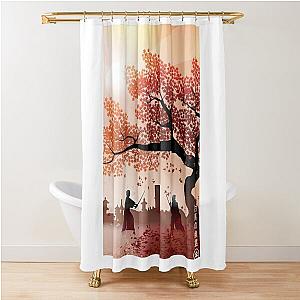 Honor Tsushima Design Shower Curtain