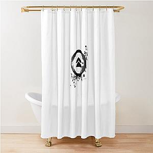 Samurai design  Ghost of Tsushima logo Shower Curtain