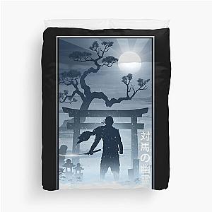 The Moon Of Tsushima Duvet Cover