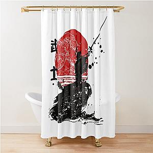 Samurai The Ghost Design Ghost of Tsushima Game Anime movie film brava Warriors Shower Curtain