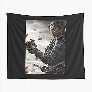The Ghost of Tsushima Classic - Vintage Ghost of Tsushima Tapestry
