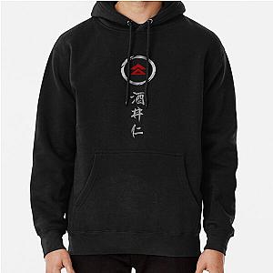 Jin Sakai - Ghost Of Tsushima - Kanji Logo - Streetwear Pullover Hoodie