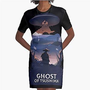 Decor Game Wall Art Custom Poster Ghost of Tsushima Essential Graphic T-Shirt Dress