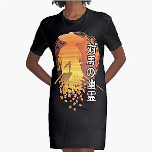 Tsushima Warrior Graphic T-Shirt Dress