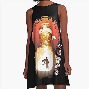 Tsushima Warrior A-Line Dress