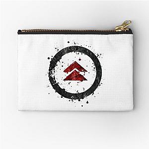 Mens Womens Ghost Beautiful Model Of Tsushima Funny Fans Zipper Pouch