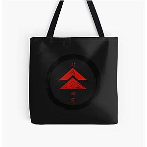 tsushima ghost symbol All Over Print Tote Bag