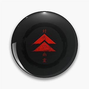 tsushima ghost symbol Pin