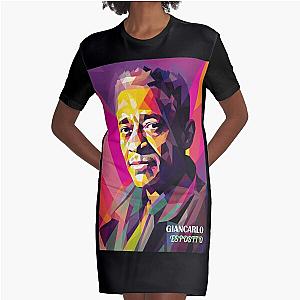 GIANCARLO ESPOSITO WPAP  POP ART STYLE Graphic T-Shirt Dress