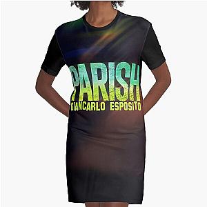 Parish Series Tribute - Giancarlo Esposito's Impactful Role Graphic T-Shirt Dress