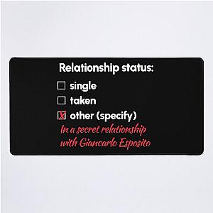 Giancarlo Esposito - Relationship 2 Desk Mat