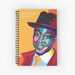 Giancarlo Esposito on WPAP Spiral Notebook