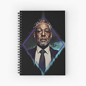 Giancarlo Esposito Fan art Portrait Spiral Notebook