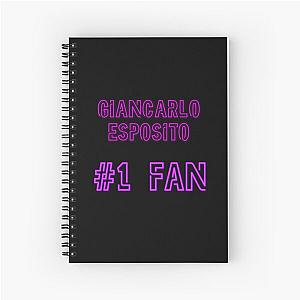 Giancarlo Esposito - 1 fan Spiral Notebook