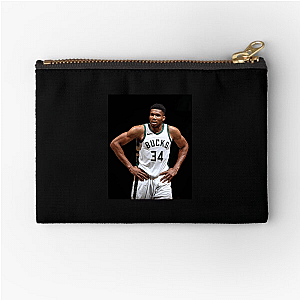 Giannis Ugo Antetokounmpo Unstoppable Force Giannis Ugo Antetokounmpo Zipper Pouches