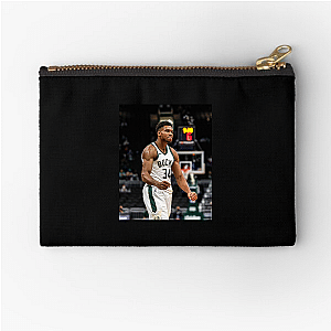 Giannis Ugo Antetokounmpo The Greek Freak Giannis Ugo Antetokounmpo Zipper Pouches