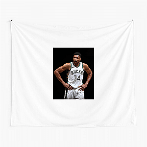 Giannis Ugo Antetokounmpo Unstoppable Force Giannis Ugo Antetokounmpo Tapestries