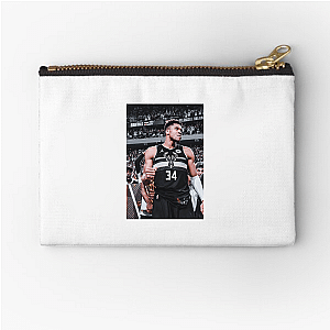Giannis Ugo Antetokounmpo The Greek God Giannis Ugo Antetokounmpo Zipper Pouches