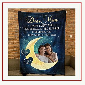 Mom I Love You - custom Blanket - Website Brand