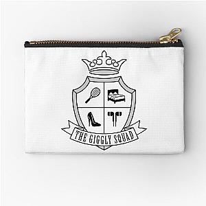 Giggly Squad Black Zipper Pouch