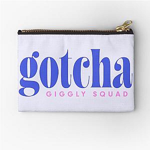 Gotcha Paige DeSorbo Quote Giggly Squad Zipper Pouch