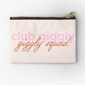 Giggly Squad Pink Zipper Pouch