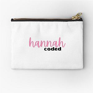 Hannah Berner Coded Giggly Zipper Pouch