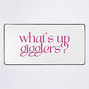 What Up Gigglers? Giggly Squad Desk Mat