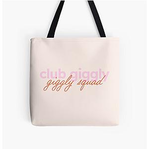 Club Giggly Giggly Squad Pink All Over Print Tote Bag