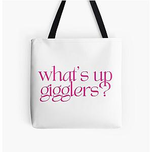 What's Up Giggler's All Over Print Tote Bag