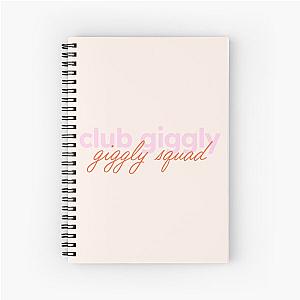 Club Giggly - Giggly Squad Pink Spiral Notebook