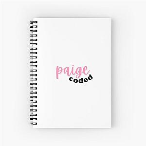 Paige DeSorbo Coded Squad Notebook