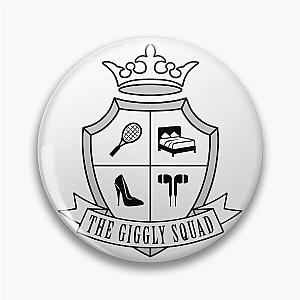 Giggly Squad Crest Black Pin