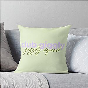 Giggly Club Throw Pillow