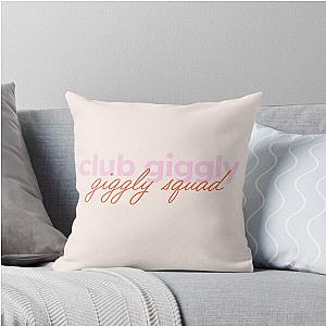 Club Giggly Pink Throw Pillow
