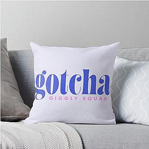 Gotcha Paige DeSorbo Quote Giggly Squad Throw Pillow