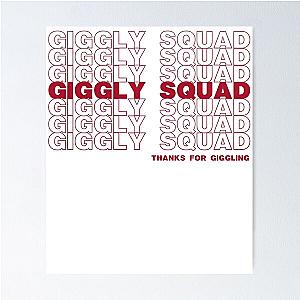 Giggly Squad Merch Poster