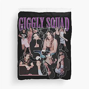 Giggly Squad Merch Duvet Cover