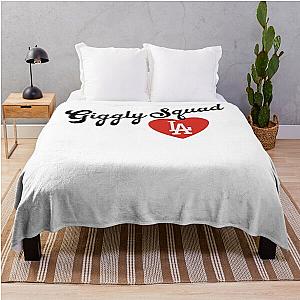 Giggly Squad Merch Throw Blanket