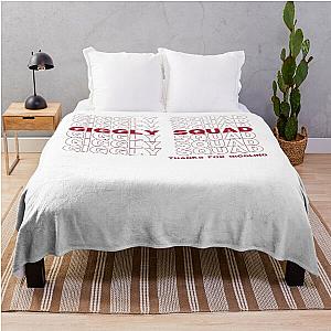 Giggly squad merch throw blanket