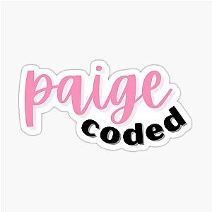 Paige DeSorbo Coded Squad Sticker