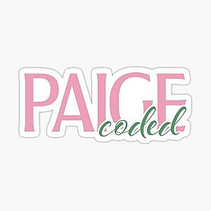 Paige Coded Paige DeSorbo Giggly Squad Sticker