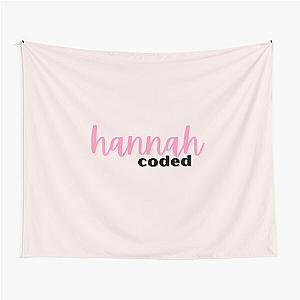Hannah Berner Coded Giggly Tapestry